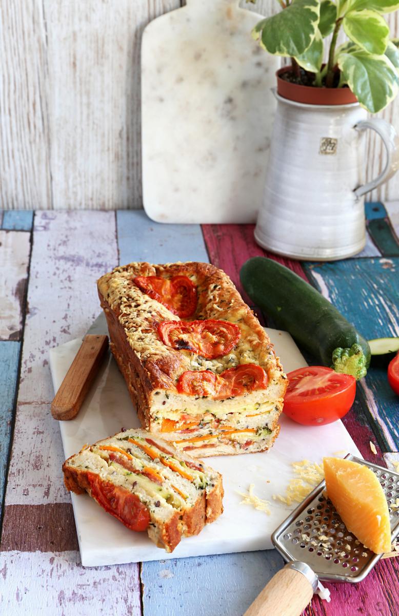 Le croque cake aux légumes