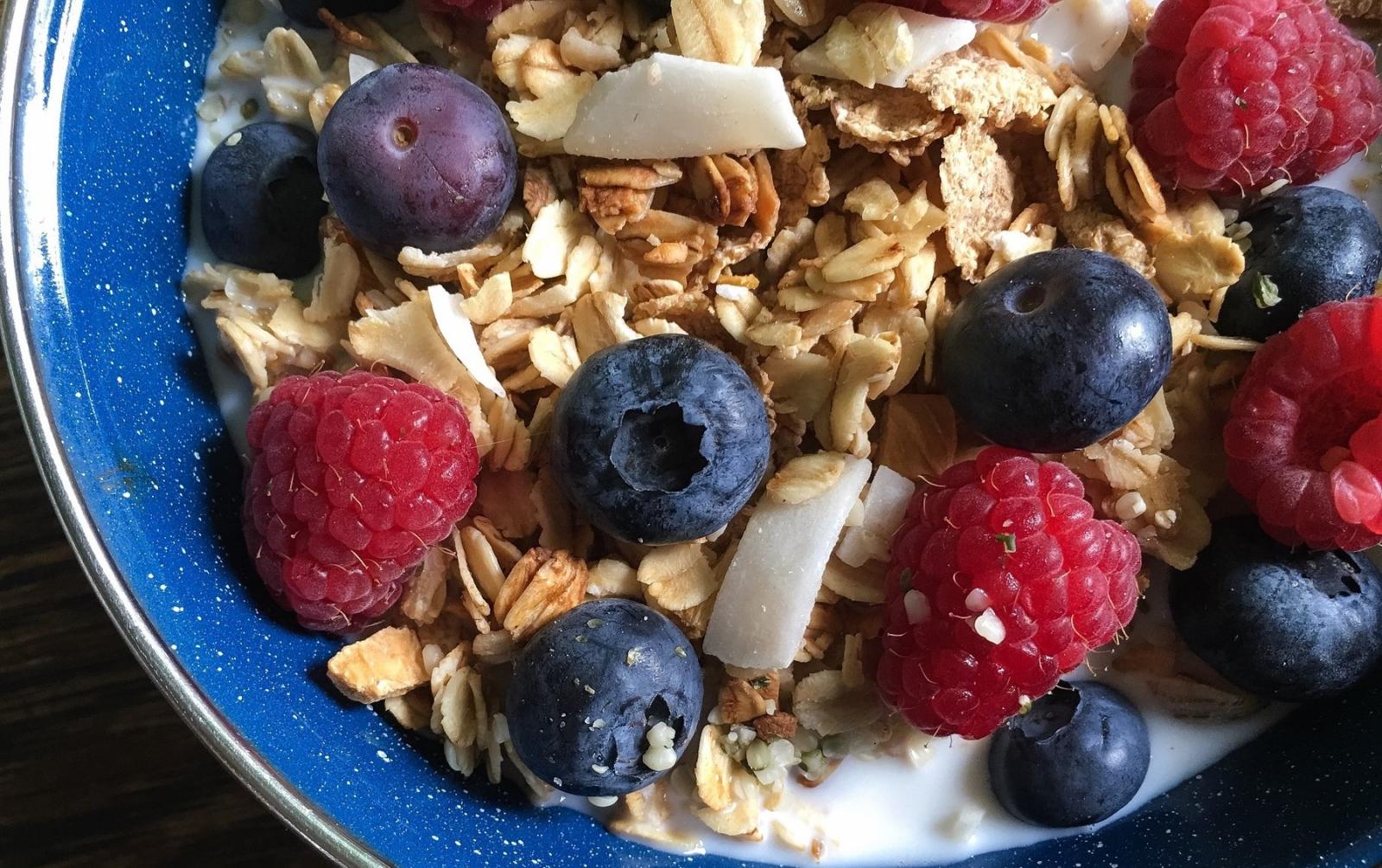 Muesli fruits rouges bio